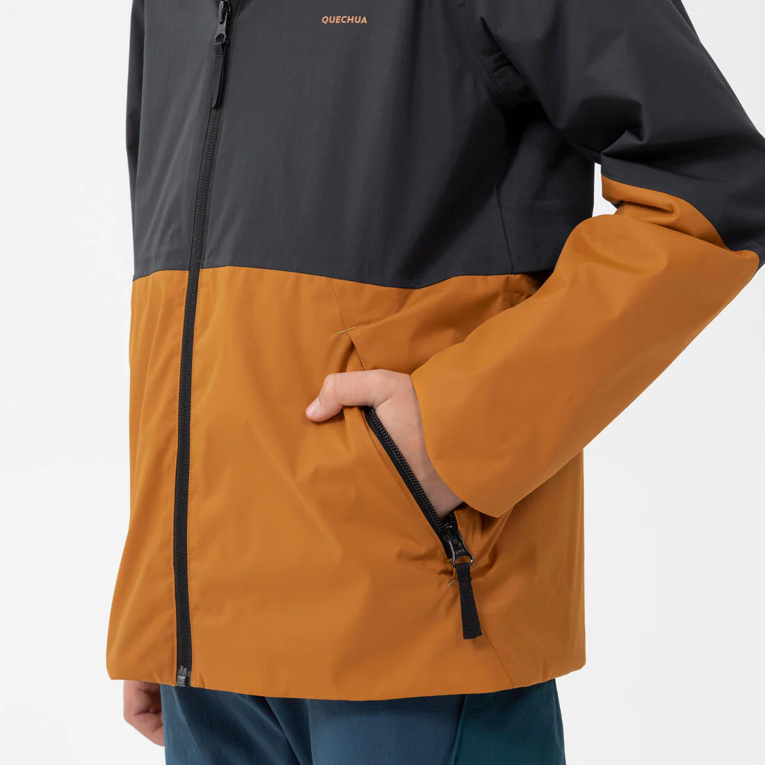 CHAQUETA IMPERMEABLE SENDERISMO NIÑOS MH500 TWIN - Image 13