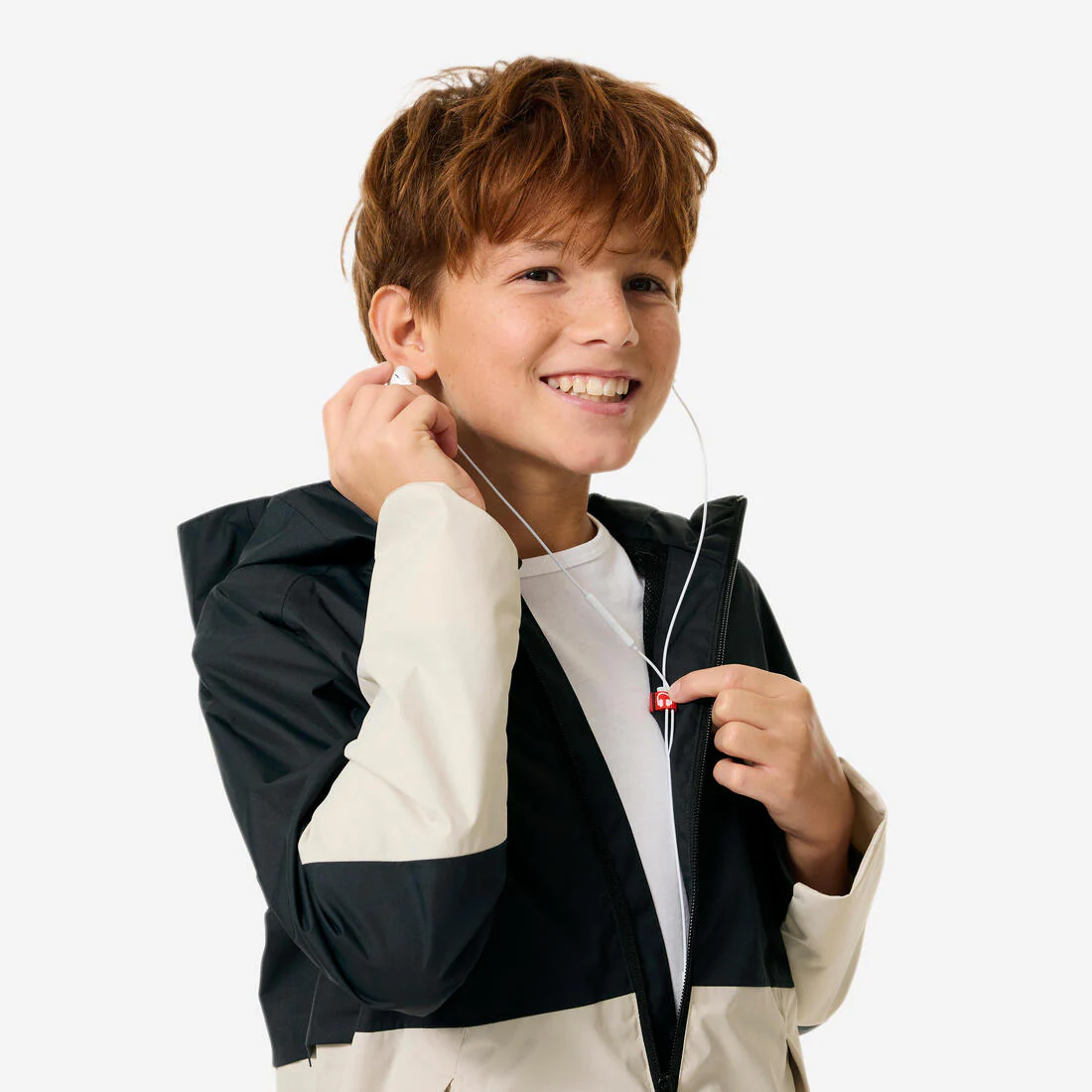 CHAQUETA IMPERMEABLE SENDERISMO NIÑOS MH500 TWIN - Image 14