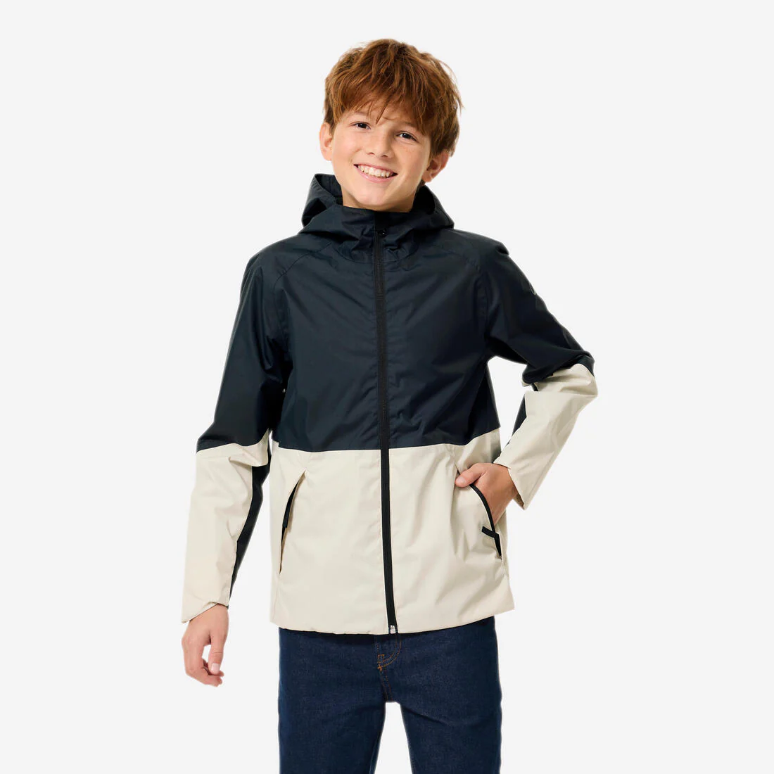 CHAQUETA IMPERMEABLE SENDERISMO NIÑOS MH500 TWIN - Image 2