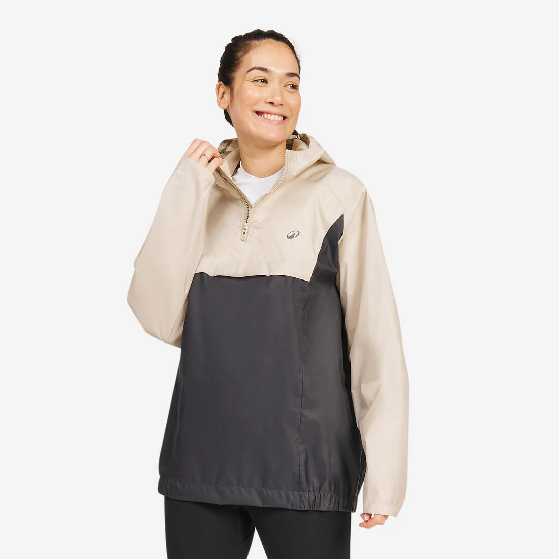 Chaqueta Vela/Kayak 100 Adulto Beis-Gris Cortavientos - Image 11