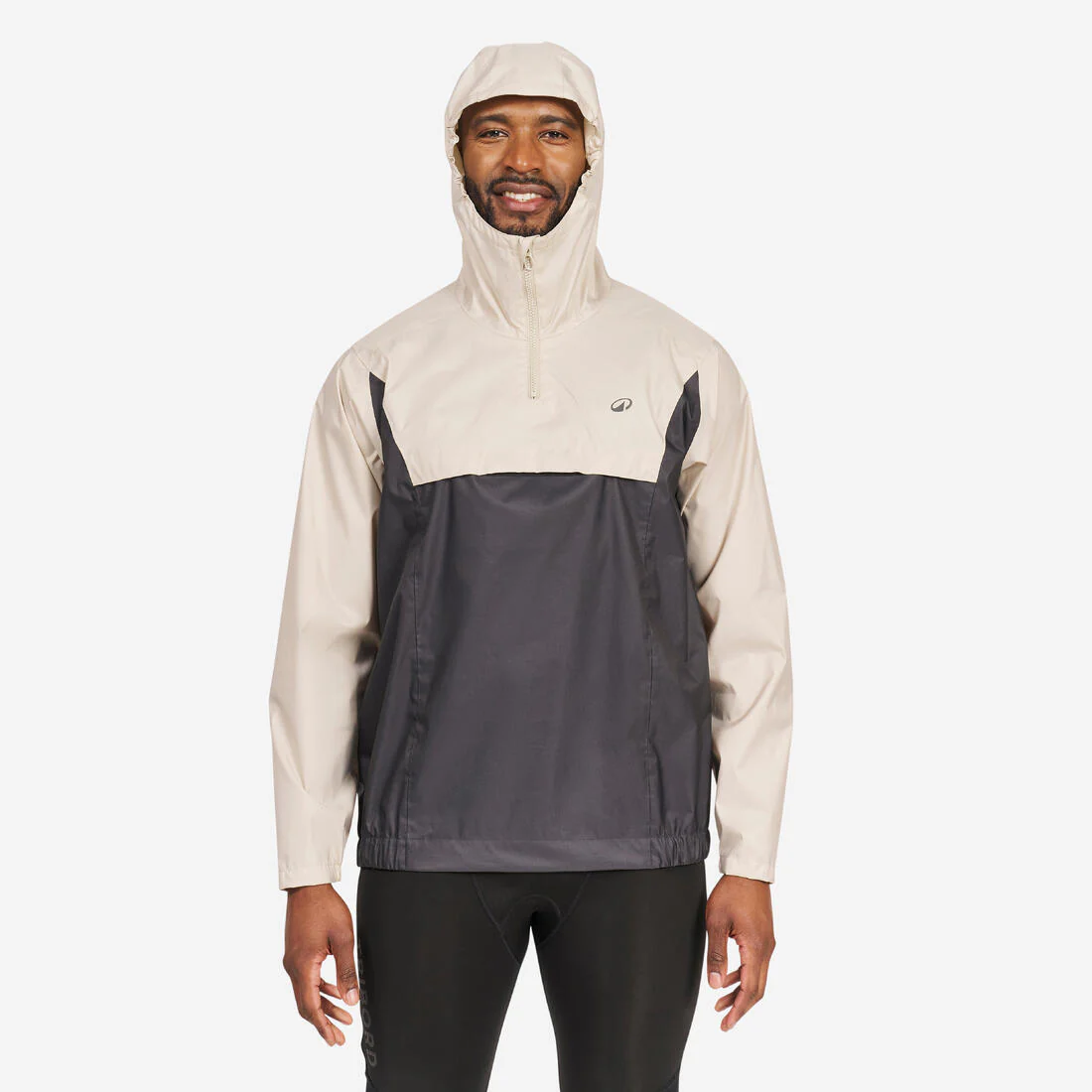 Chaqueta Vela/Kayak 100 Adulto Beis-Gris Cortavientos - Image 2