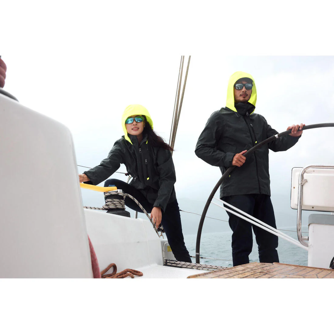 CHAQUETA IMPERMEABLE SAILING 500 HOMBRE - Image 20
