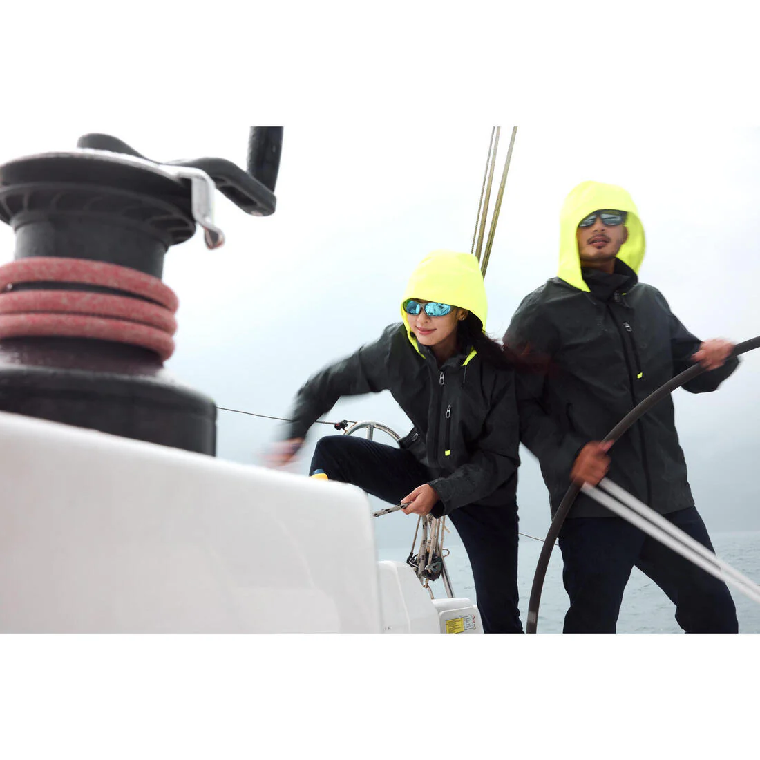 CHAQUETA IMPERMEABLE SAILING 500 HOMBRE - Image 21