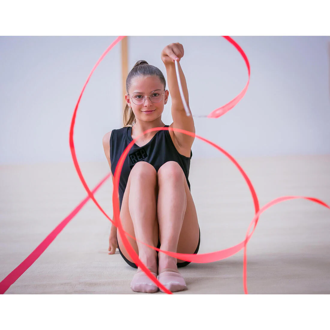 CINTA GIMNASIA RÍTMICA ROSADO 4 M - Image 7