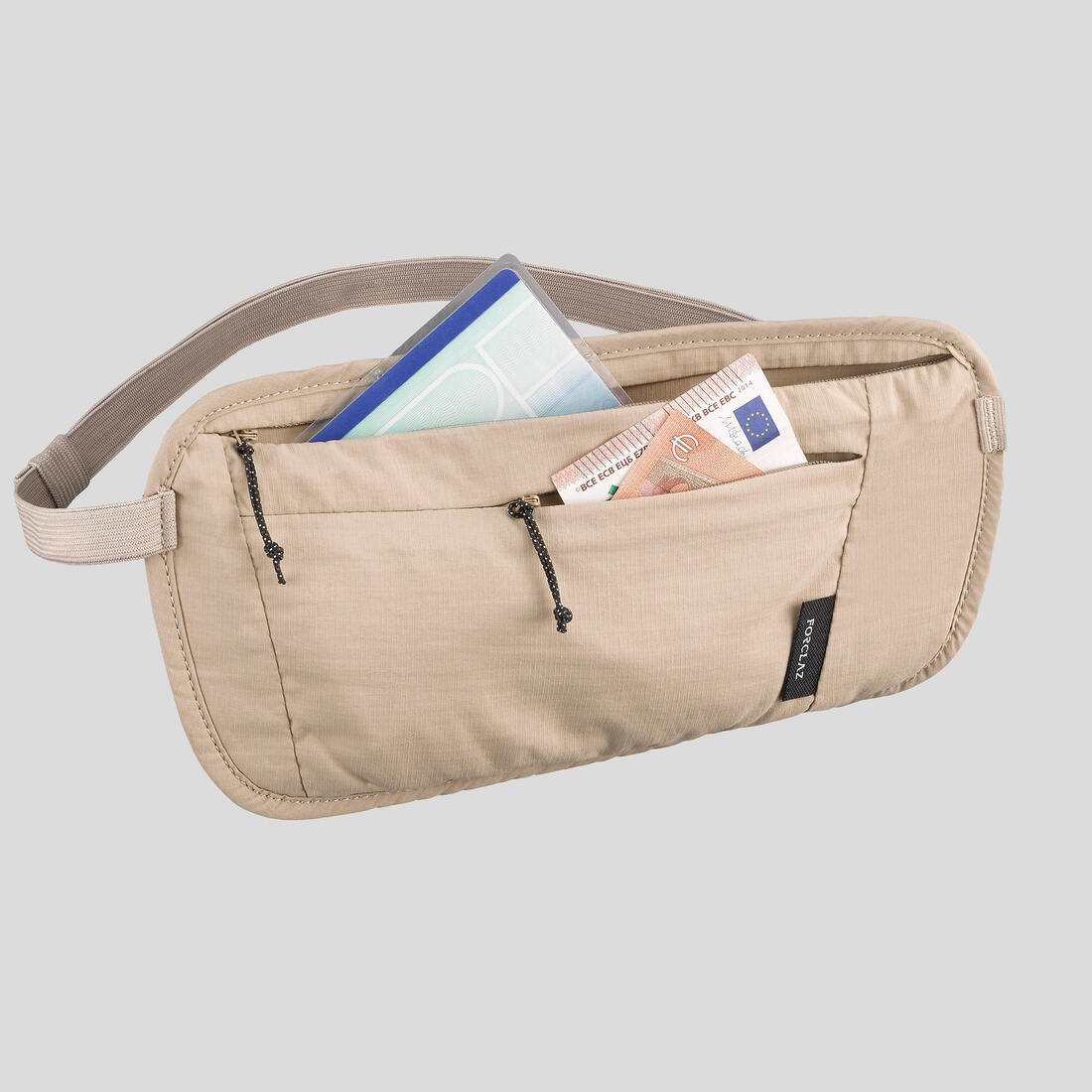 CINTURÓN BANANO DE VIAJE DISCRETO Y SEGURO TRAVEL RFID BEIGE - Image 4