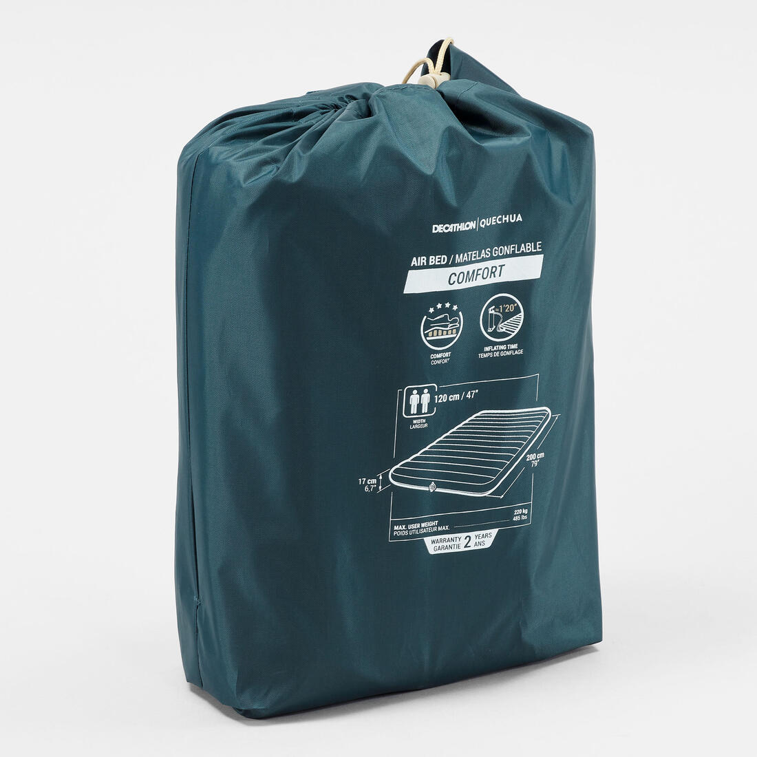 COLCHÓN INFLABLE CAMPING AIR COMFORT 120 CM 2 PERSONAS - Image 6