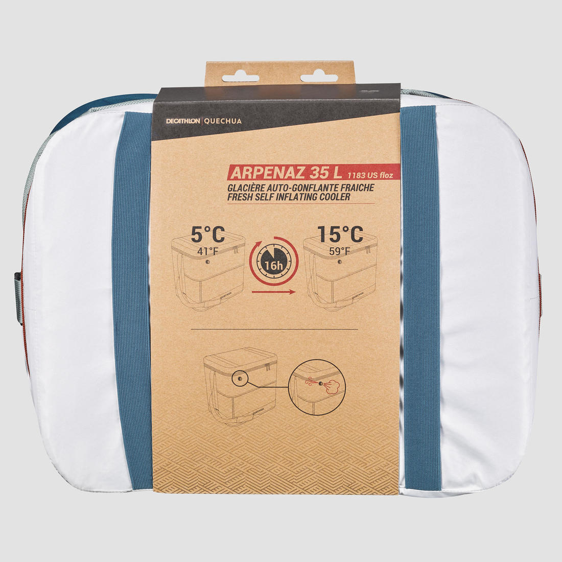 COOLER IMPERMEABLE 500 FRESH DE 35 LITROS - Image 8
