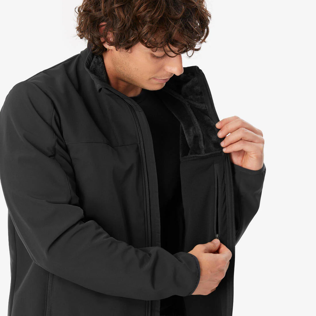 CORTAVIENTO SOFTSHELL HOMBRE MT100 - Image 10