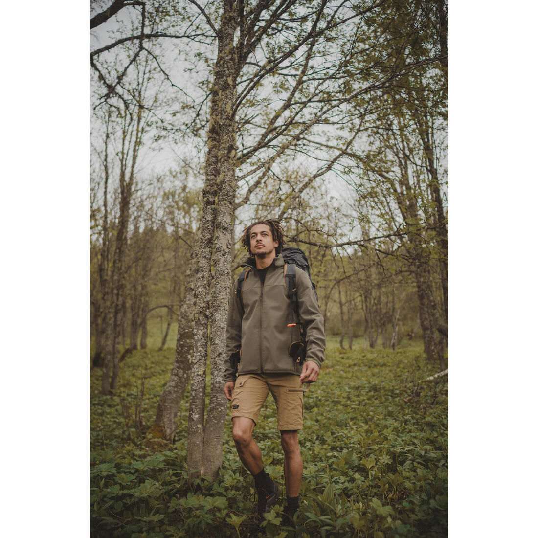 CORTAVIENTO SOFTSHELL HOMBRE MT100 - Image 15