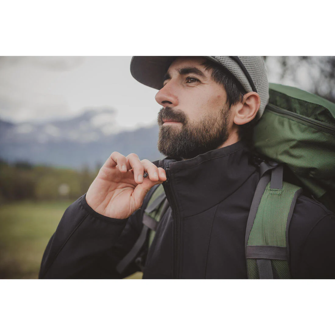 CORTAVIENTO SOFTSHELL HOMBRE MT100 - Image 16