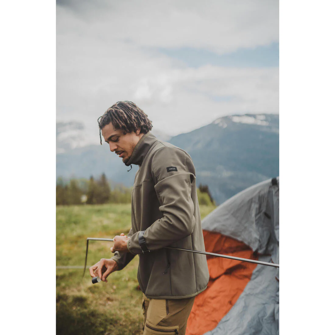 CORTAVIENTO SOFTSHELL HOMBRE MT100 - Image 19
