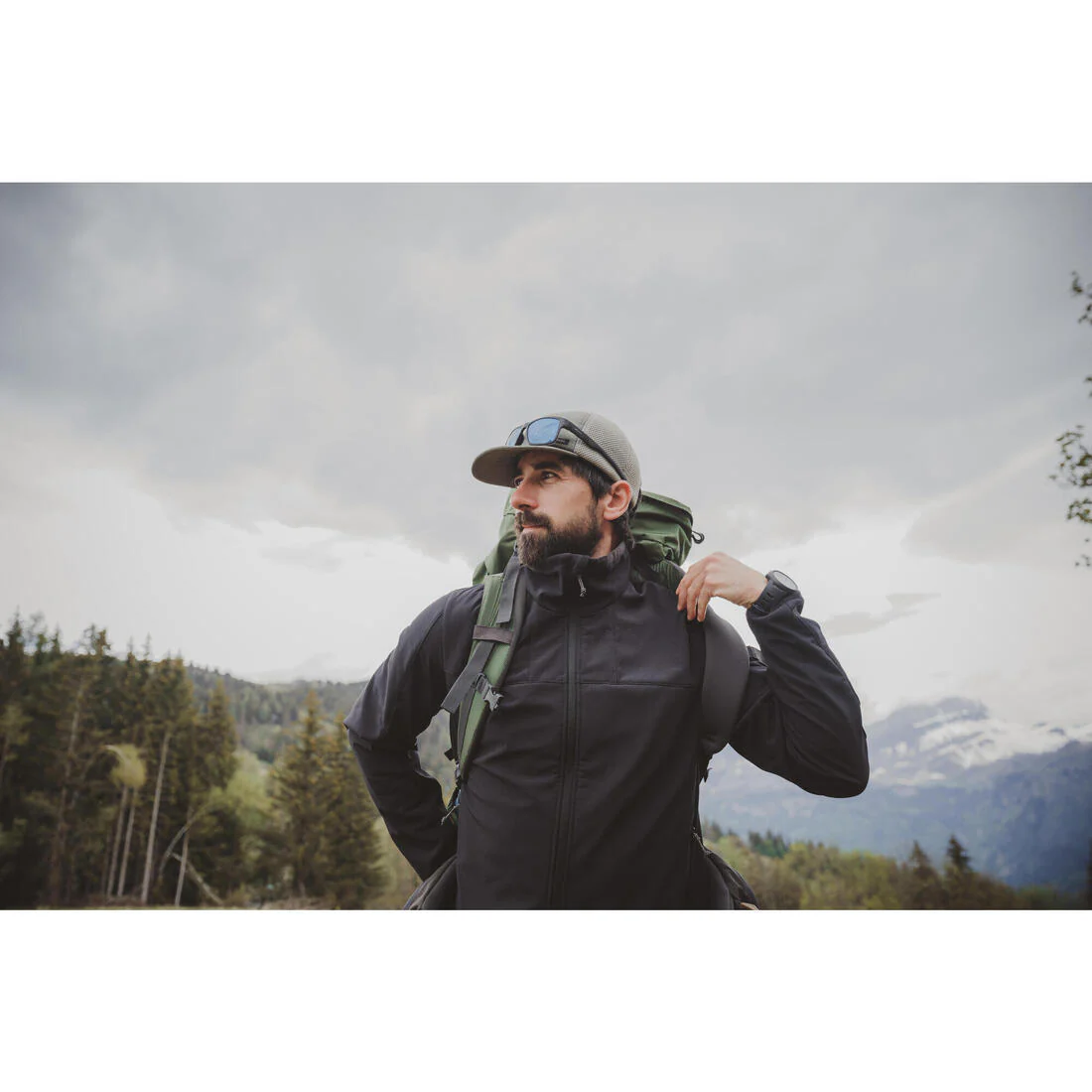 CORTAVIENTO SOFTSHELL HOMBRE MT100 - Image 20