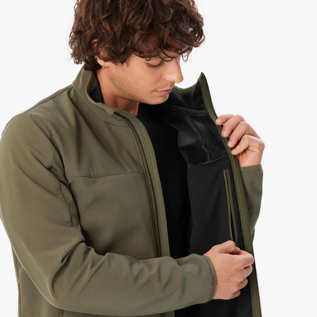 CORTAVIENTO SOFTSHELL HOMBRE MT100 - Image 9