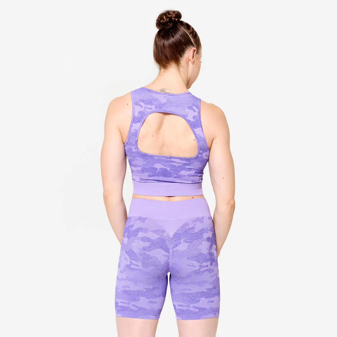 CROP TOP FITNESS MUJER ESTAMPADO CAMUFLAJE - Image 4