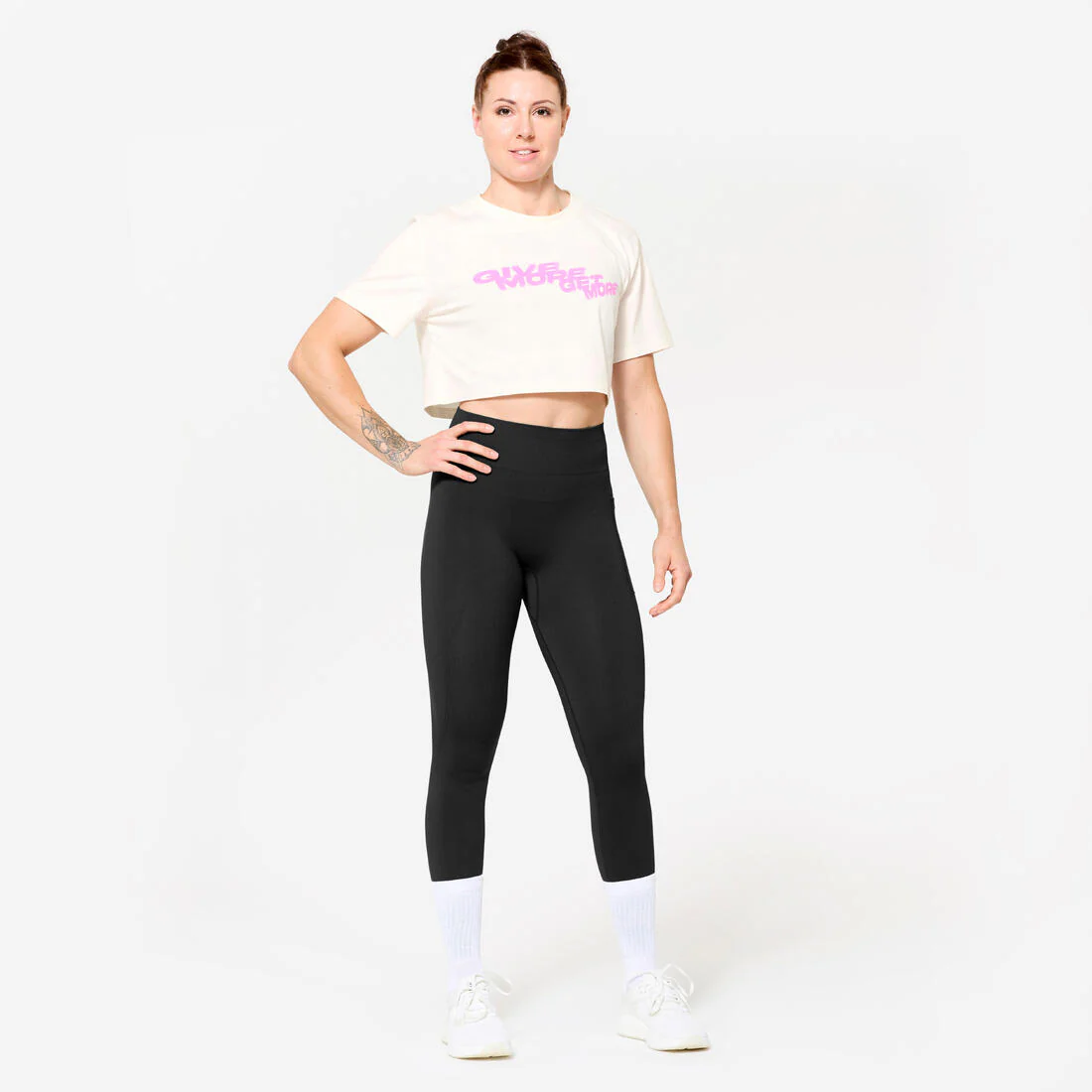 CROP TOP MUSCULACIÓN MUJER CORTE HOLGADO - Image 3