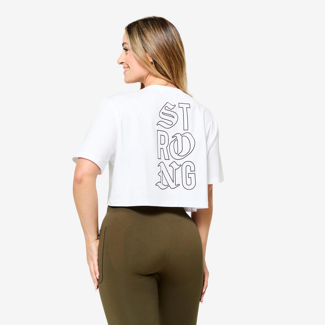 CROP TOP MUSCULACIÓN MUJER CORTE HOLGADO - Image 7