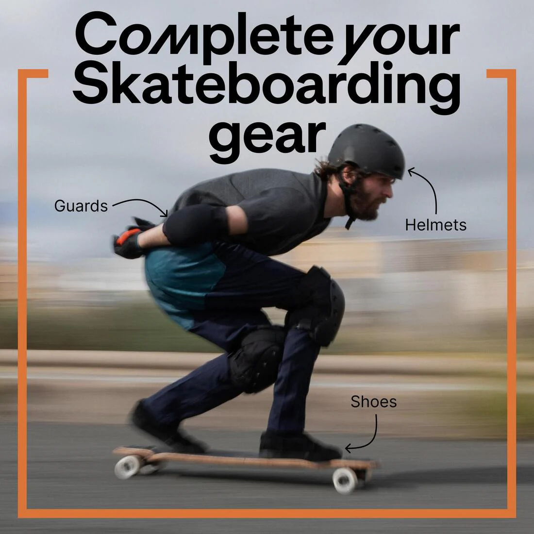 CRUISER SKATE  PALM WOOD YAMBA500 - Image 11