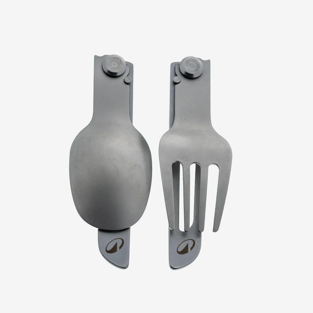 CUBIERTOS PLEGABLES TENEDOR Y CUCHARA MH500 ACERO INOXIDABLE - Image 3