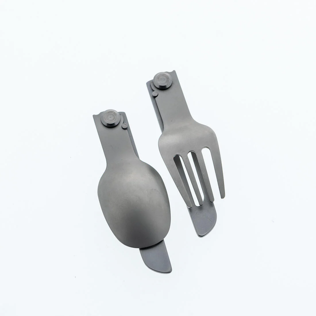 CUBIERTOS PLEGABLES TENEDOR Y CUCHARA MH500 ACERO INOXIDABLE - Image 4