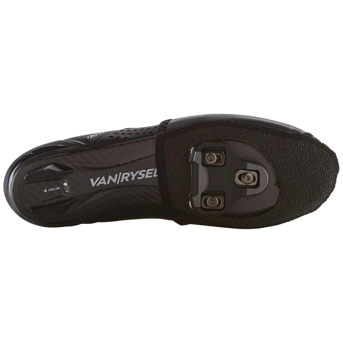 CUBREDEDOS PARA ZAPATILLA DE CICLISMO VANRYSEL NEGRO - Image 5