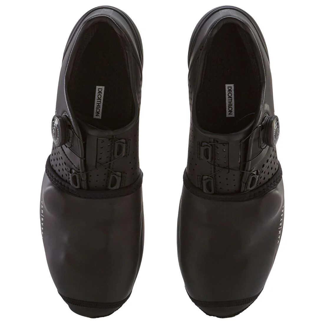 CUBREDEDOS PARA ZAPATILLA DE CICLISMO VANRYSEL NEGRO - Image 7