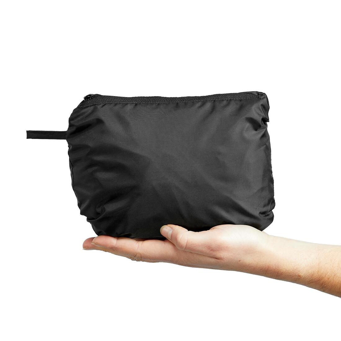 CUBREPANTALÓN IMPERMEABLE SENDERISMO MUJER RAINCUT NEGRO - Image 2