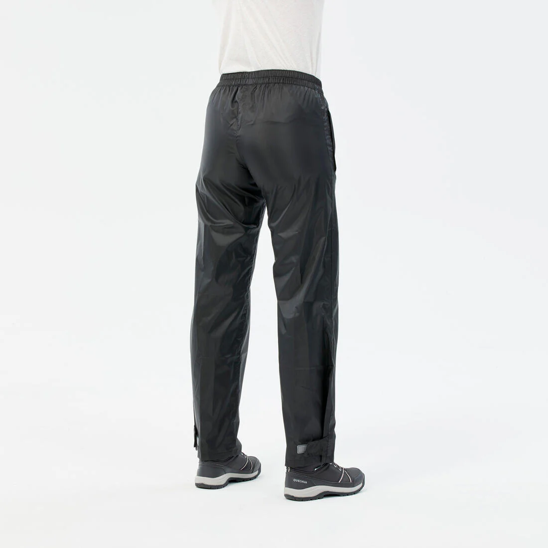 CUBREPANTALÓN IMPERMEABLE SENDERISMO MUJER RAINCUT NEGRO - Image 4
