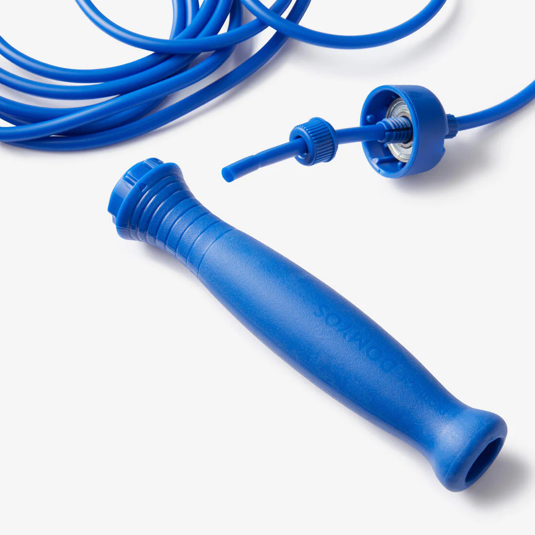 CUERDA SALTAR AZUL MARINO MANGOS GOMA LARGO AJUSTABLE 3 M - Image 8