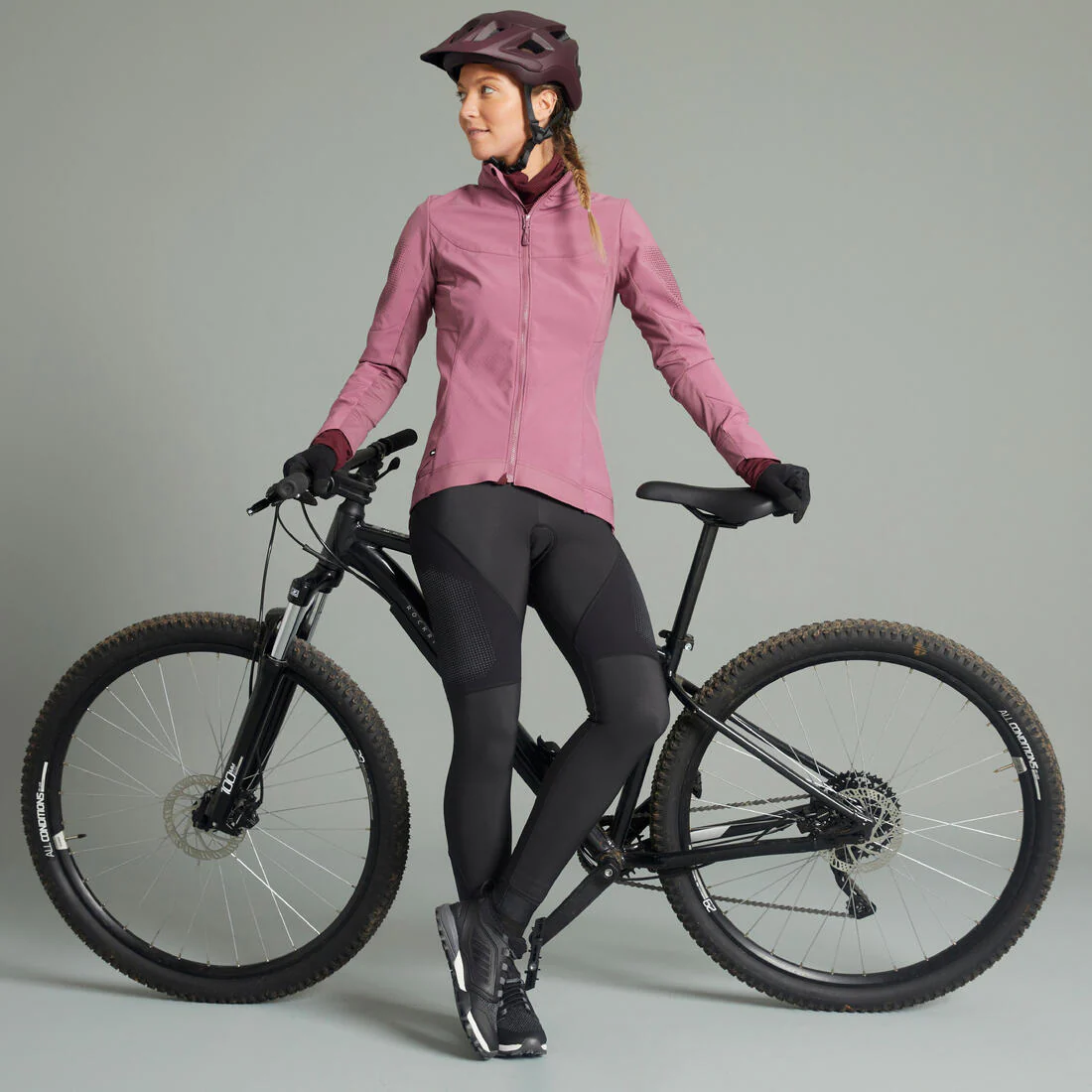 CULOTTE LARGO CICLISMO MTB MUJER NEGRO INVIERNO - Image 10