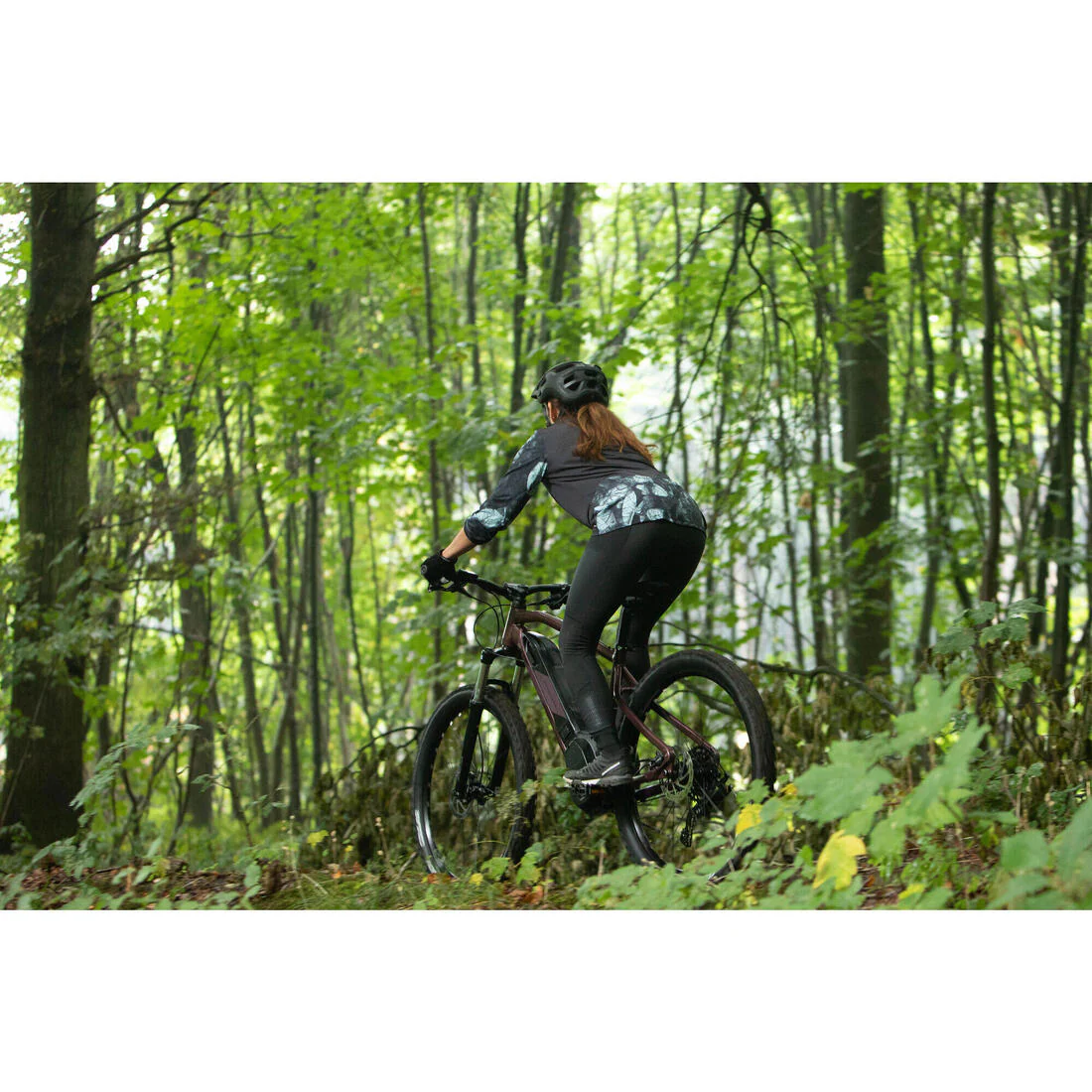 CULOTTE LARGO CICLISMO MTB MUJER NEGRO INVIERNO - Image 15