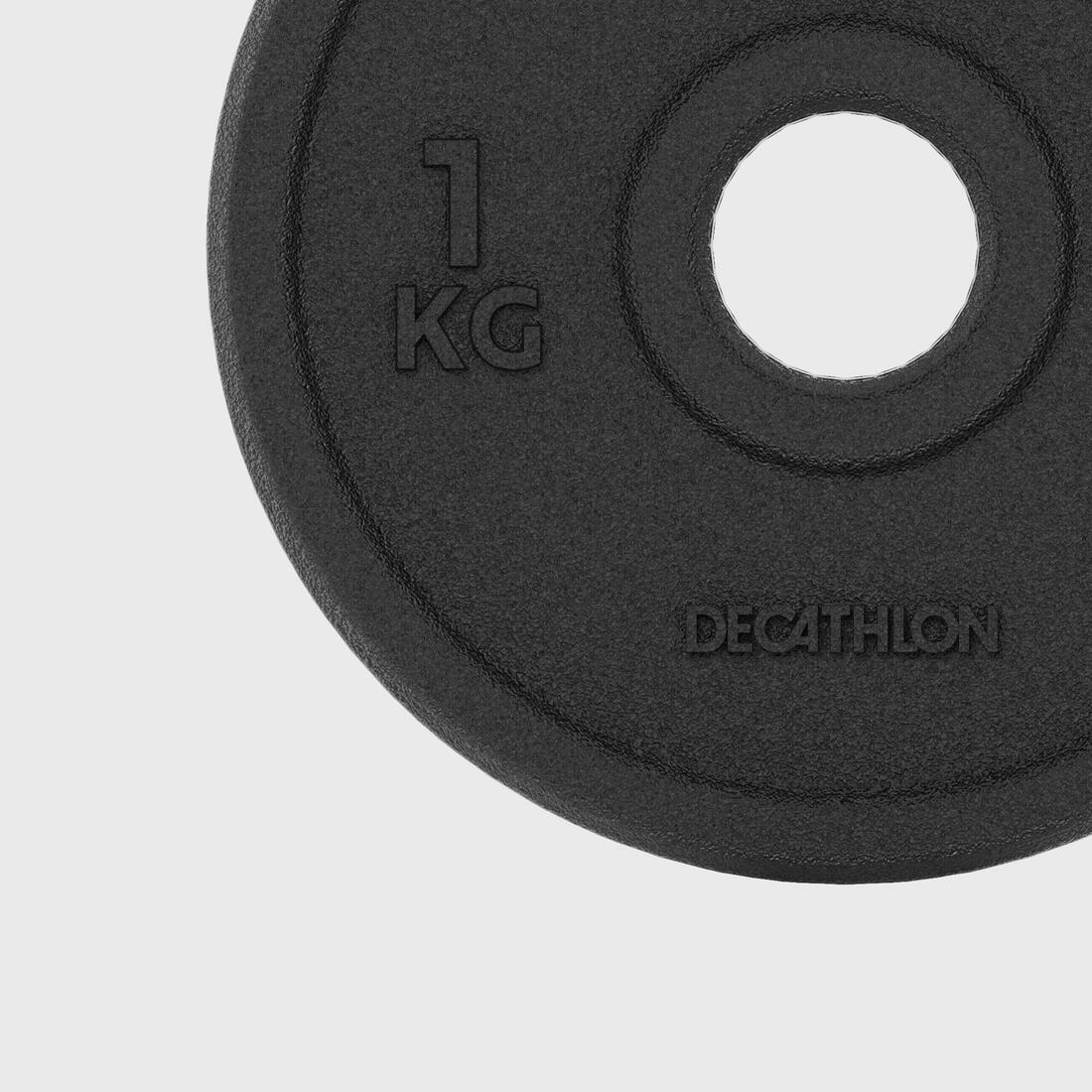 DISCO PARA PESAS 28 MM HIERRO RECICLADO 80% 1 KG - Image 5