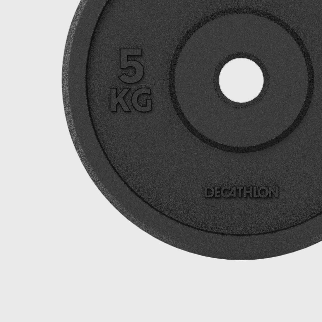 DISCO PARA PESAS 28 MM HIERRO RECICLADO 80% 5 KG - Image 5