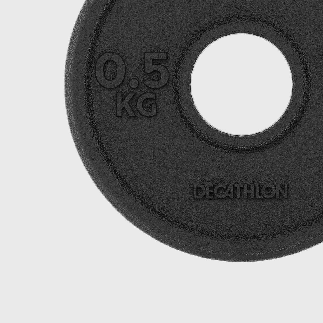 DISCO PESAS 28 MM HIERRO RECICLADO 80% 0,5 KG - Image 5