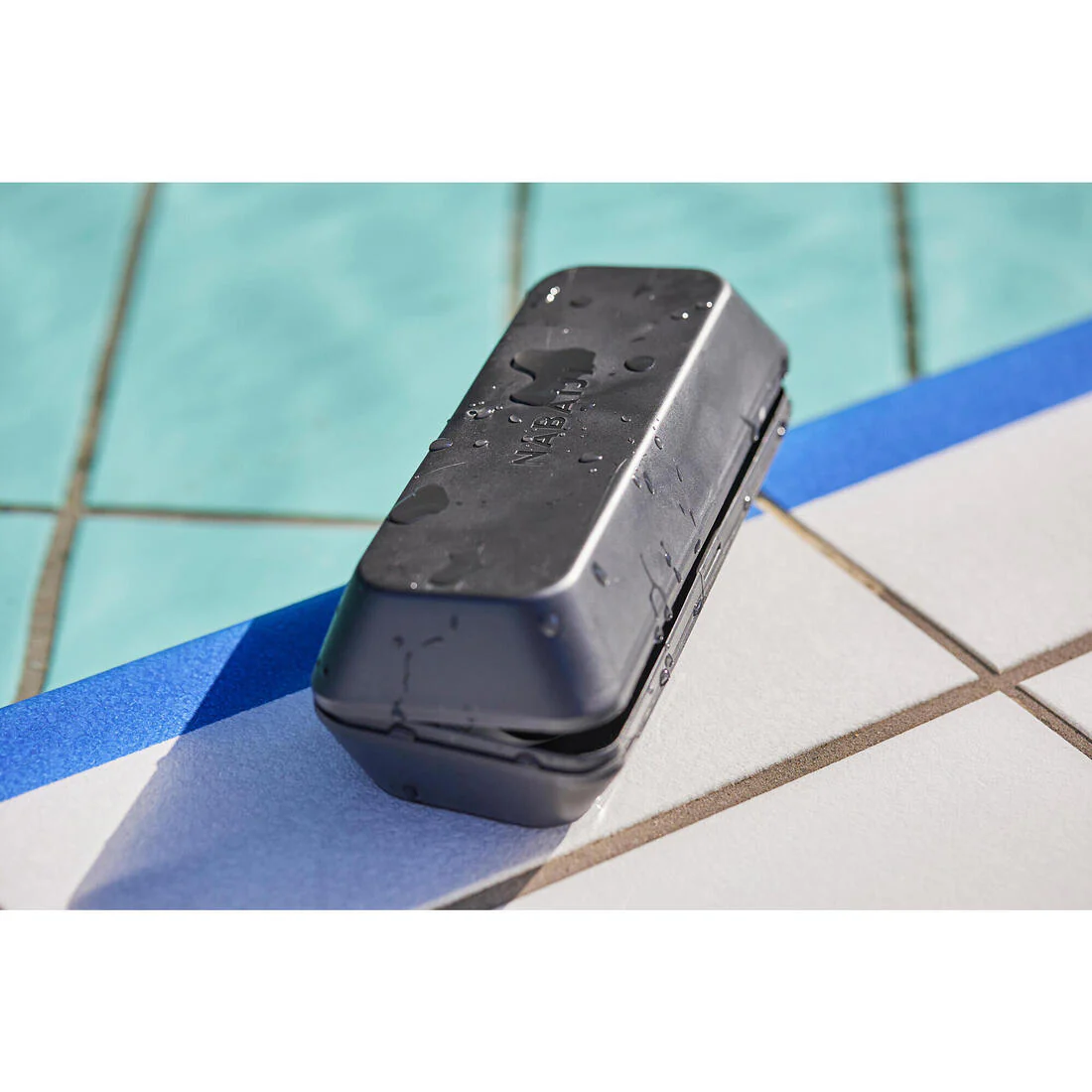 Estuche Lentes Natación Negro Ranurado - Image 6