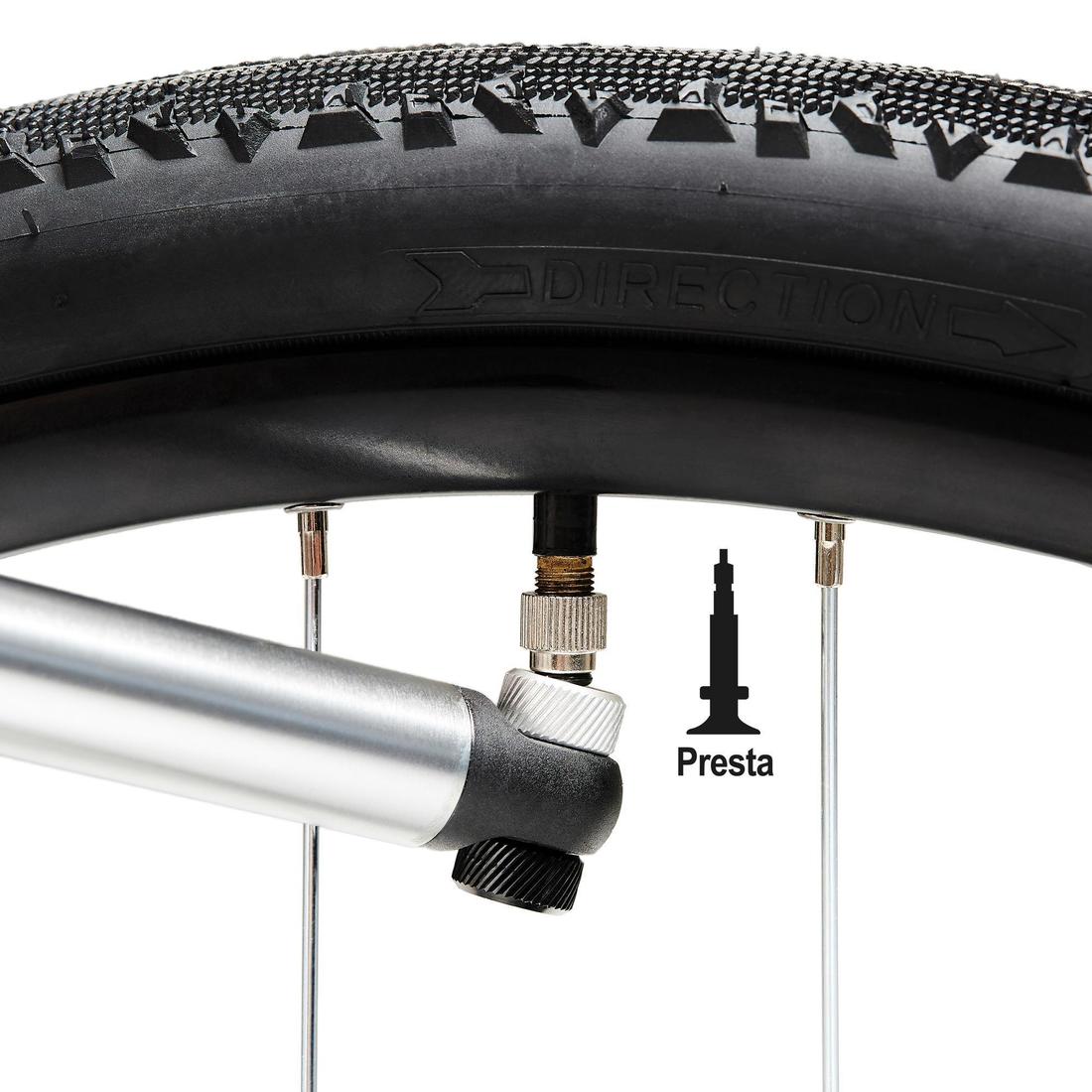 EXTENSOR DE BOMBÍN DE CICLISMO FLEXIBLE CON ADAPTADORES DE VÁLVULAS - Image 5