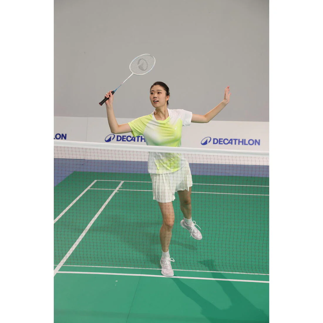 FALDA DE BÁDMINTON LITE 560 MUJER BLANCO - Image 12