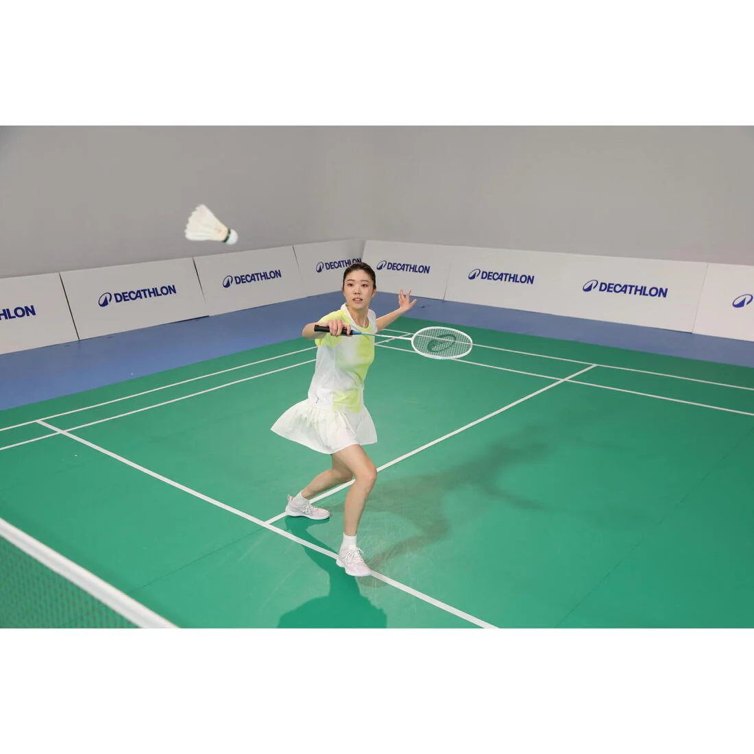 FALDA DE BÁDMINTON LITE 560 MUJER BLANCO - Image 6