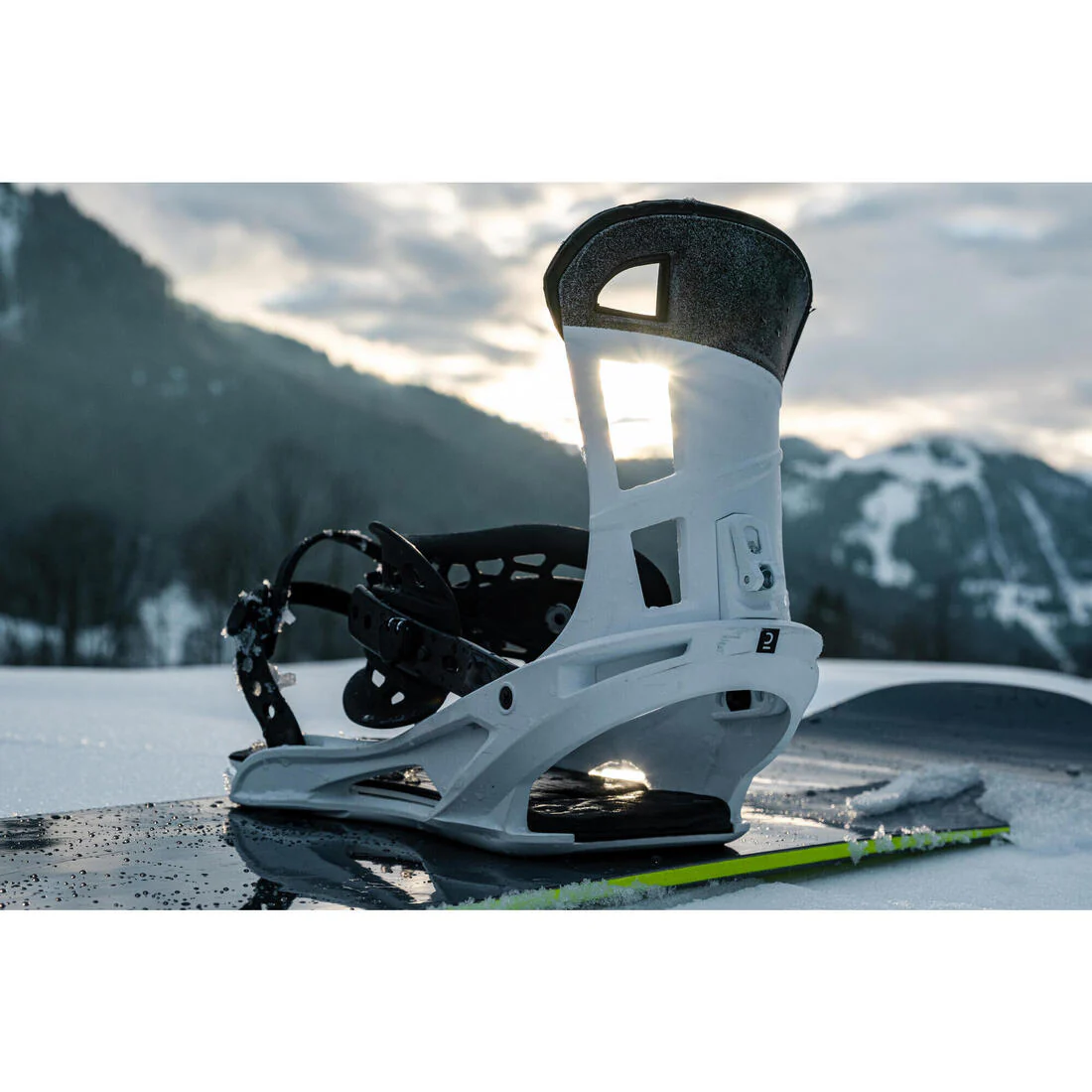 FIJACIONES SNOWBOARD ALL MOUNTAIN/FREESTYLE SNB 500 BLANCAS - Image 11