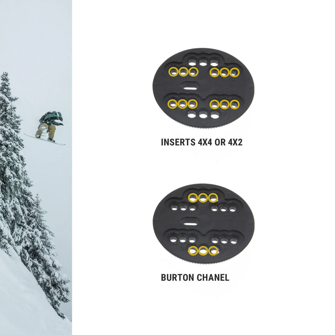 FIJACIONES SNOWBOARD HOMBRE SNB100 - Image 9