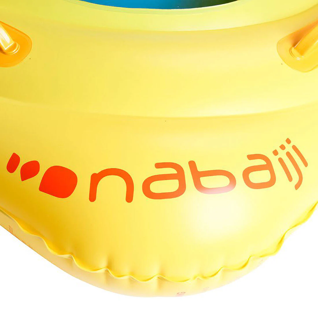 Flotador inflable bebés amarillo con asiento y asas - Image 13