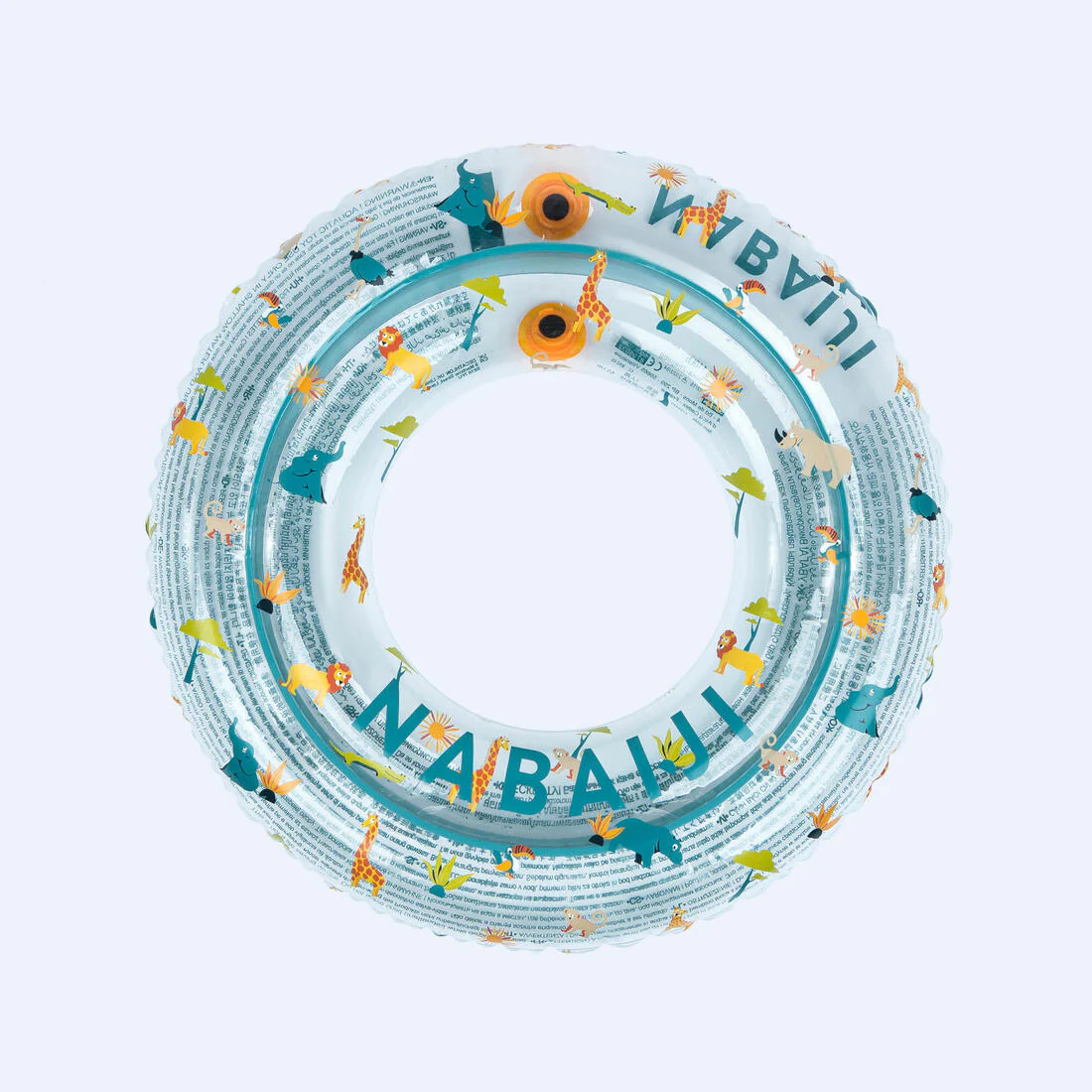 Flotador inflable niños redondo azul con diseño selva - 65 CM - Image 11