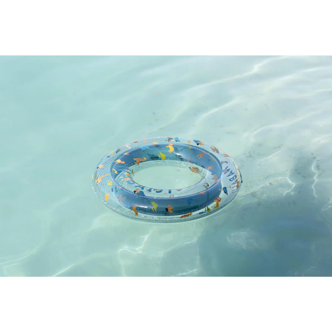 Flotador inflable niños redondo azul con diseño selva - 65 CM - Image 14