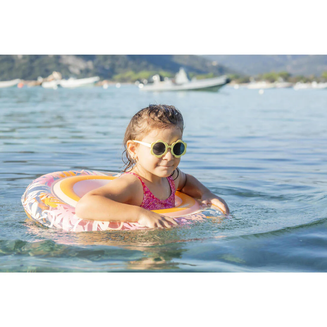 Flotador inflable niños redondo azul con diseño selva - 65 CM - Image 16