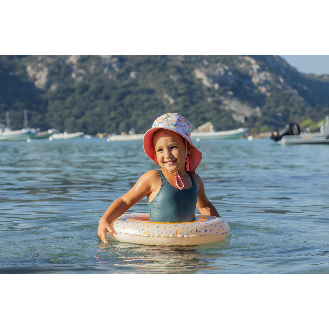 Flotador inflable niños redondo beige con diseño animales selva - 51 CM - Image 35