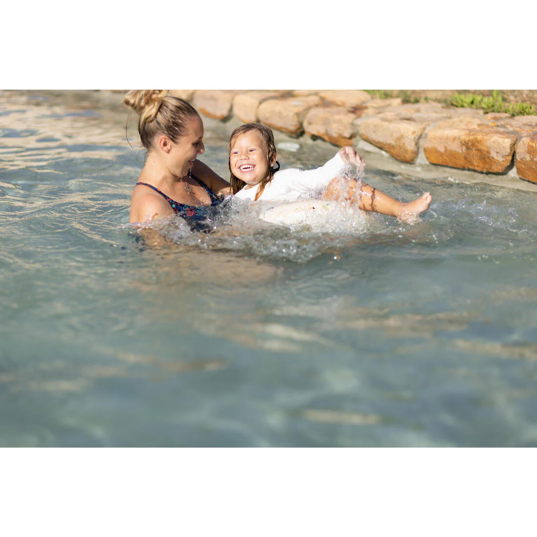 Flotador inflable niños redondo beige con diseño animales selva - 51 CM - Image 36