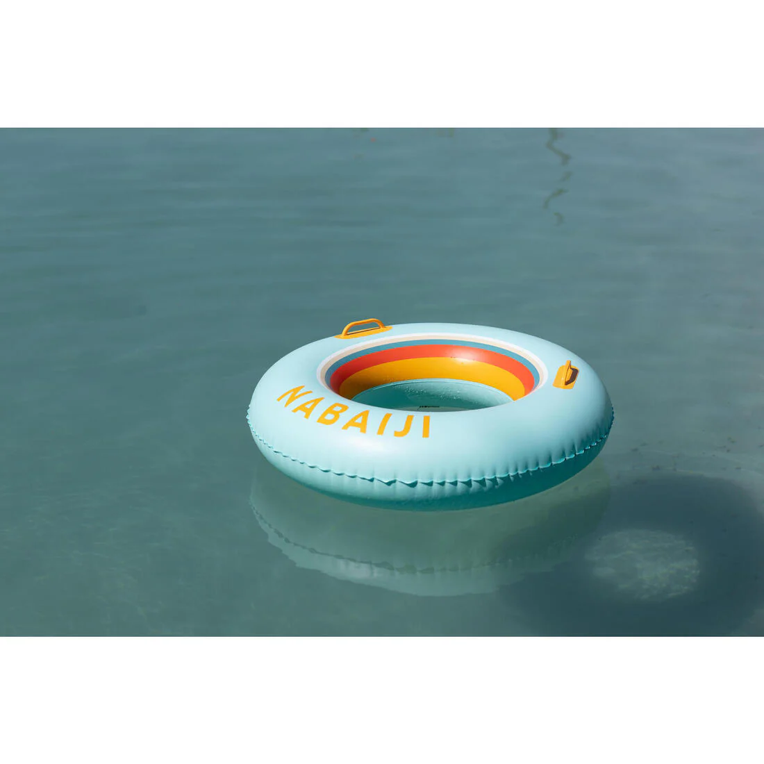 Flotador inflable niños redondo celeste - 92 CM - Image 23