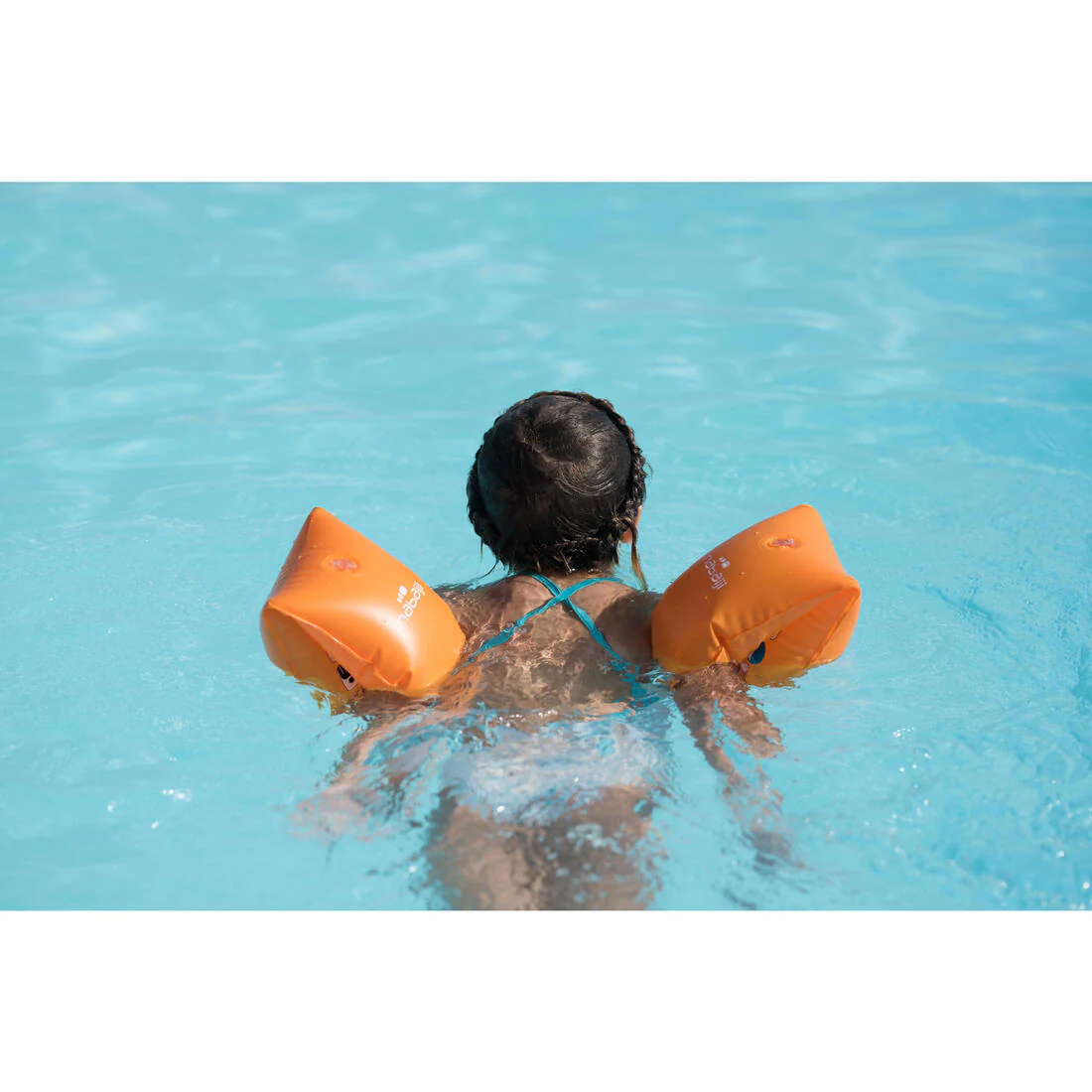 FLOTADORES PARA NATACIÓN NIÑOS 11 A 30 KILOS NARANJA - Image 8