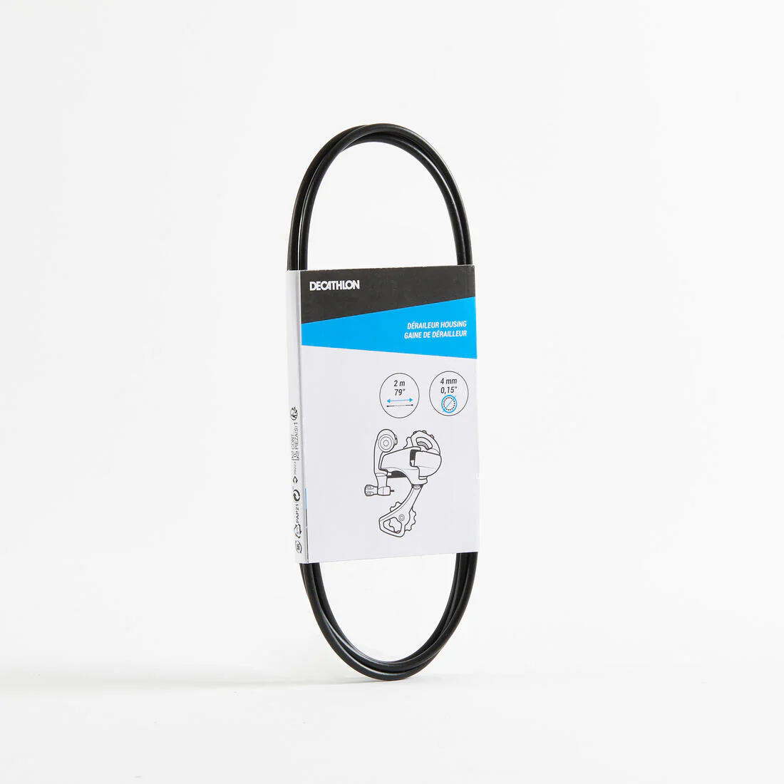 FUNDA CAMBIO MARCHAS BICICLETA NEGRO - Image 2