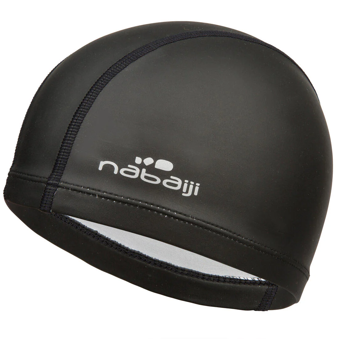 Gorro de natación adulto tela negro talla L - Image 2