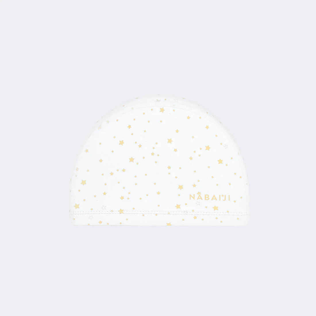 Gorro de natación niño tela blanco con estampado estrellas talla S - Image 5